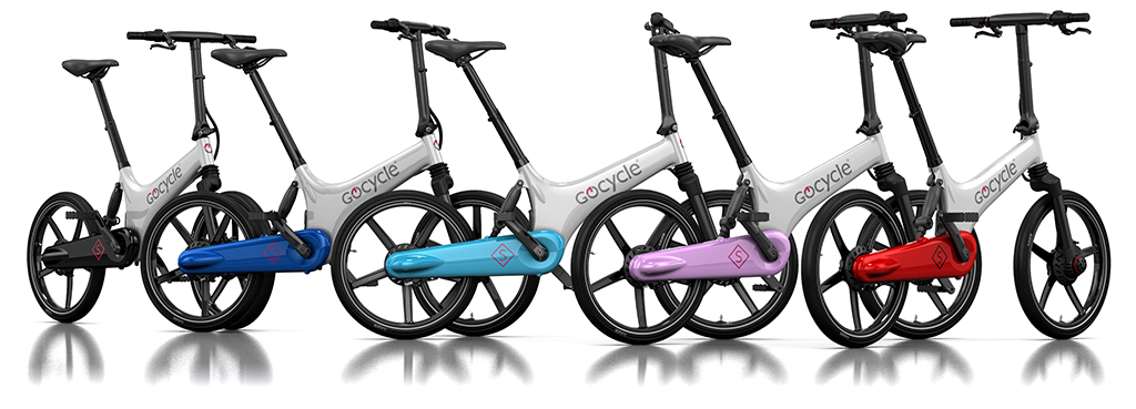 Gocycle GS eine Reihe von Farben